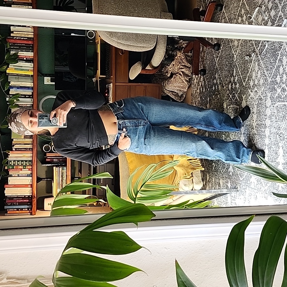 Abercrombie Curve Love Dad Jeans